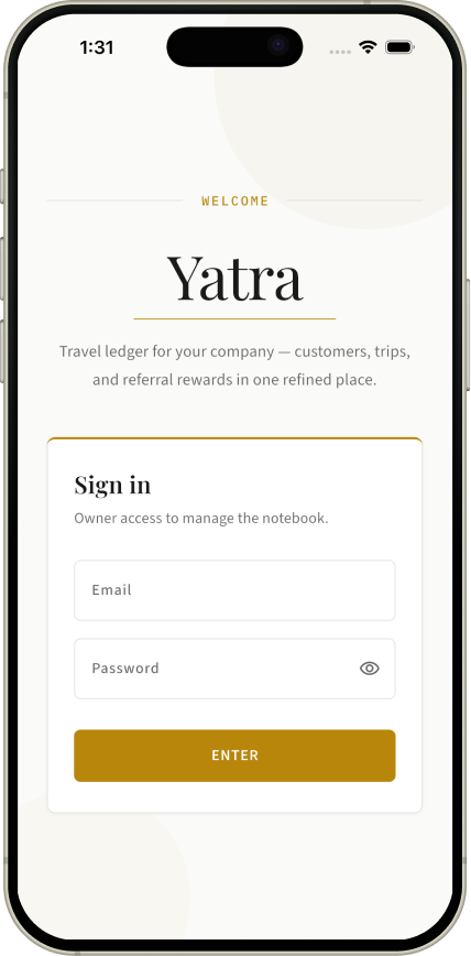 Yatra Ops product preview